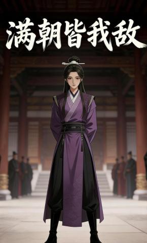 短剧《满朝皆我敌》海报