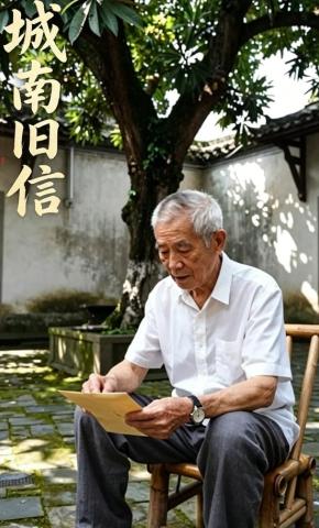 短剧《城南旧信》海报