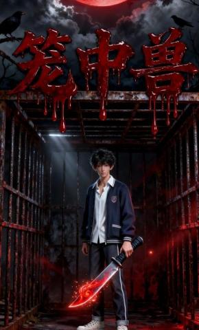 短剧《笼中兽》海报