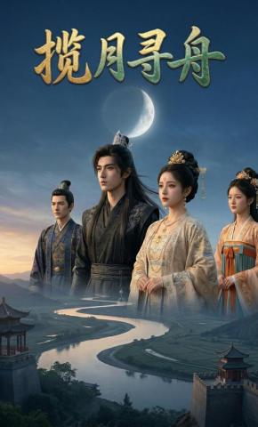短剧《揽月寻舟》海报