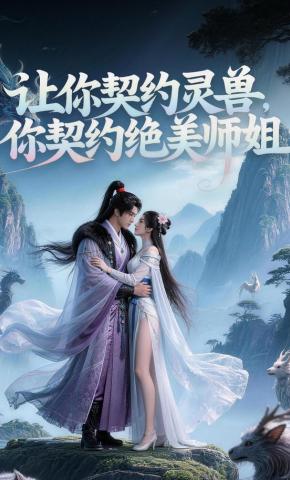 短剧《让你契约灵兽，你契约绝美师姐？》海报