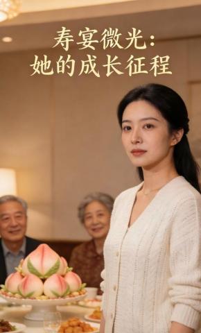 短剧《寿宴微光：她的成长征程》海报