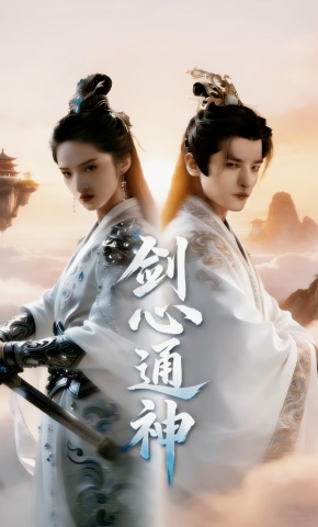 短剧《剑心通神》海报