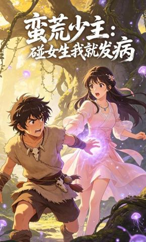 短剧《蛮荒少主：碰女生我就发病》海报