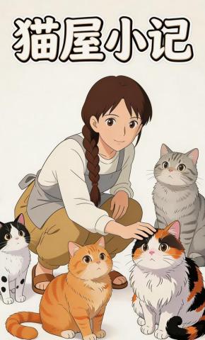 短剧《猫屋小记》海报