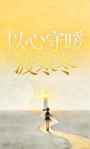 短剧《以心守暖渡寒冬》海报