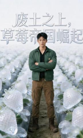 短剧《废土之上，草莓帝国崛起》海报