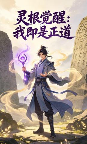 短剧《灵根觉醒：我即是正道》海报