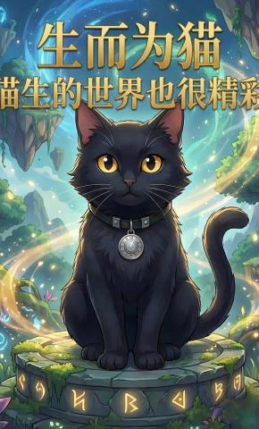 短剧《生而为猫：猫生的世界也很精彩》海报