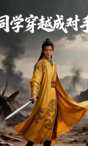 短剧《同学穿越成对手》海报