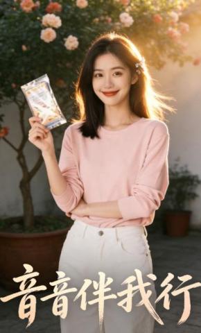 短剧《音音伴我行》海报