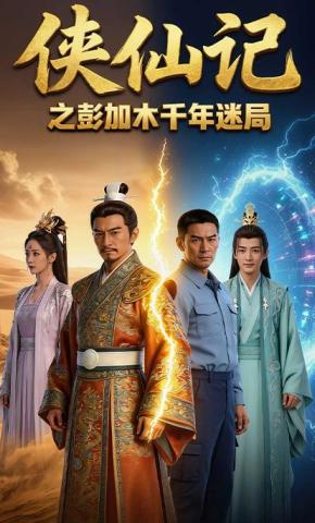 短剧《侠仙记之彭加木千年谜局》海报