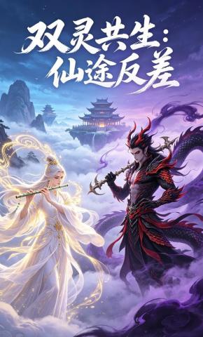 短剧《双灵共生：仙途反差》海报
