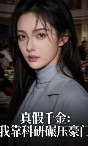 短剧《真假千金：我靠科研碾压豪门》海报