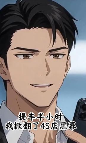 短剧《提车半小时，我掀翻了4S店黑幕》海报