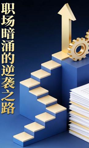 短剧《职场暗涌的逆袭之路》海报
