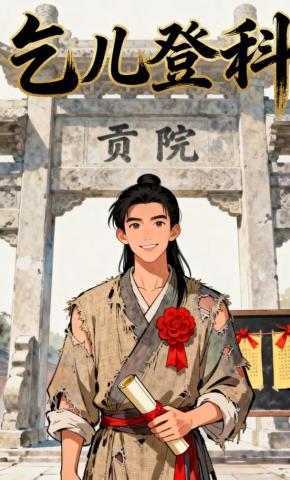 短剧《乞儿登科》海报