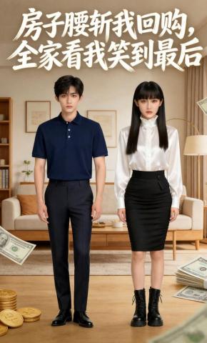 短剧《房子腰斩我回购，全家看我笑到最后》海报