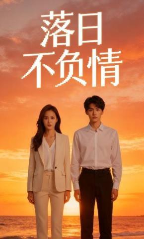 短剧《落日不负情》海报