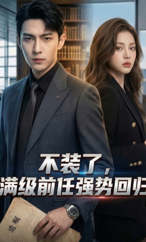 短剧《不装了，满级前任强势回归》海报