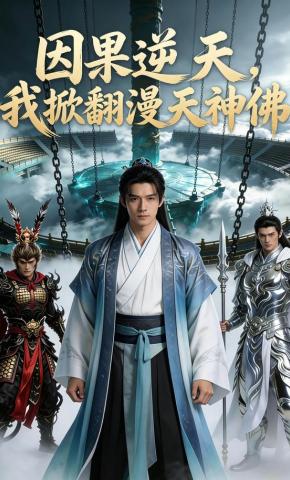 短剧《因果逆天，我掀翻漫天神佛》海报