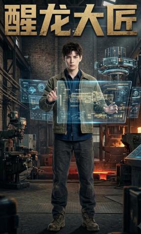 短剧《醒龙大匠》海报