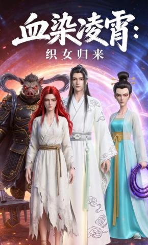 短剧《血染凌霄：织女归来》海报