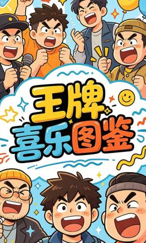 短剧《王牌喜乐图鉴》海报