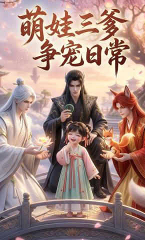 短剧《萌娃三爹争宠日常》海报