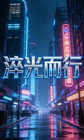 短剧《淬光而行》海报