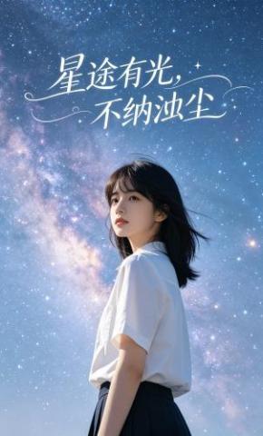 短剧《星途有光，不纳浊尘》海报