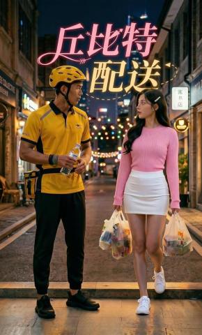 短剧《丘比特配送》海报