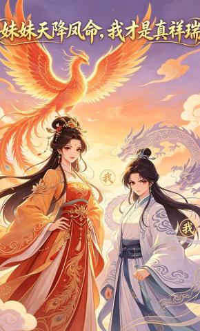 短剧《妹妹天降凤命，我才是真祥瑞》海报