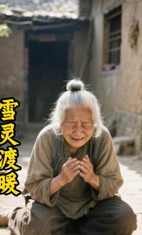 短剧《雪灵渡暖》海报