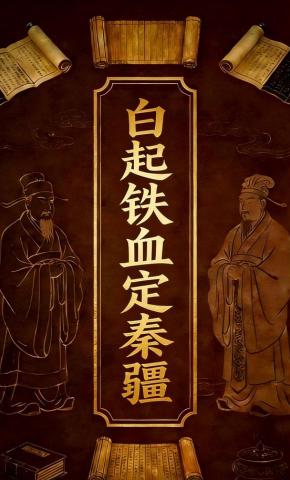 短剧《白起铁血定秦疆》海报