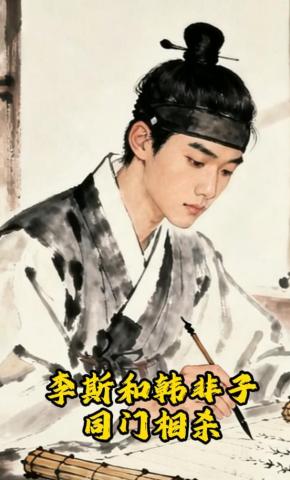 短剧《李斯和韩非子同门相杀》海报