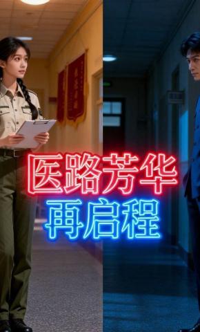 短剧《医路芳华再启程》海报