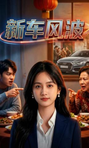 短剧《新车风波》海报