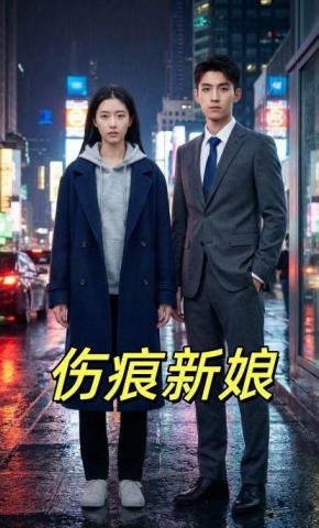短剧《伤痕新娘》海报
