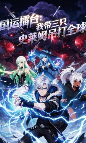 短剧《国运擂台：我带三只史莱姆吊打全球》海报