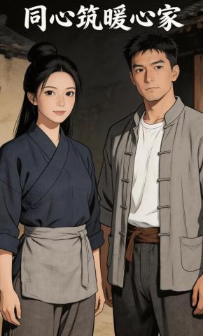 短剧《同心筑暖心家》海报