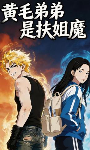 短剧《黄毛弟弟是扶姐魔》海报