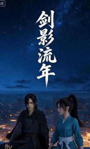 短剧《剑影流年》海报