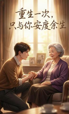 短剧《重生一次，只与你安度余生》海报