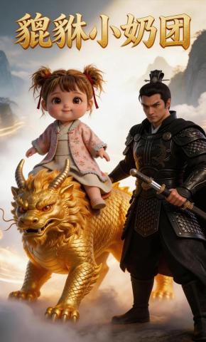 短剧《貔貅小奶团》海报