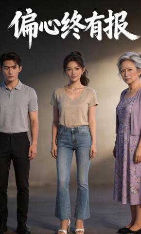短剧《偏心终要报》海报