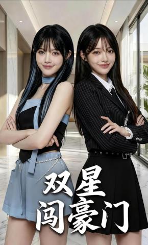 短剧《双星闯豪门》海报