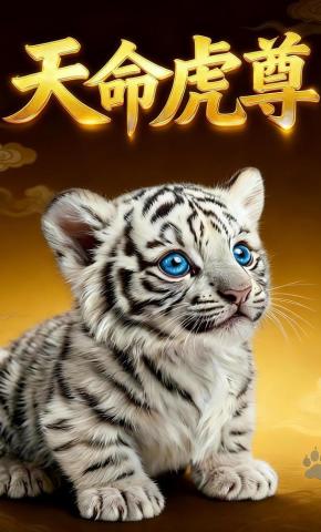 短剧《天命虎尊》海报