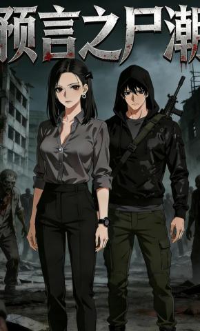 短剧《预言之尸潮》海报