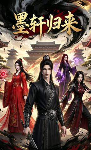 短剧《墨轩归来》海报